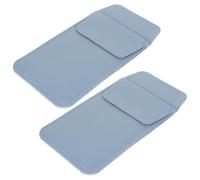 Kichvoe 2pcs Portable Pu Leather Pen Case for Nurses and Doctors to Organize Pens Pencils and Tools Hospital Workplace