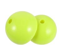 Kichvoe 2pcs Soccer Corner Flag Base Holder, Water-filled Agility Training Pole Support, Fluorescent Green, Heavy Duty Soccer Training Base for Outdoor Turf