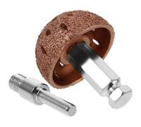 Kichvoe 3 Pcs 42mm Tire Repair Buffing Wheel Kit with Low and High Speed Linking Rods, Dome Grinding Head for Automotive Tire Patch and Polishing Tools