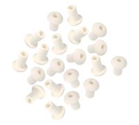 Kichvoe 30pcs Ceramic Wick Holder for Oil Lamps Porcelain Wick Stand Replacement Accessories for Indoor Oil Lanterns Sturdy Lamp Seat for DIY Candle Making