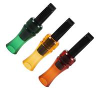Kichvoe 3pcs Crow Caller Whistle, Plastic Imitation Bird Call for Crows