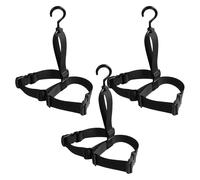 Kichvoe 3pcs Fishing Boot Drying Rack with Adjustable Hanging Strap - Shoe Dryer Organizer Rain Boot Holders for Hiking and Outdoor Activities