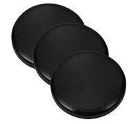 Kichvoe 3pcs Miniature Base Figures Showing Stand Wooden round Circular Base with Smooth Surface Elegant Design for Collectors and Hobbyists DIY Projects and Decorating