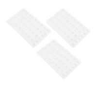 Kichvoe 3pcs Miniature Silicone Brick Moulds for Dollhouse and Landscape Building Accessories, Soft Silicone Material with Accurate Dimensions and Precise Detail Restoration for Crafts