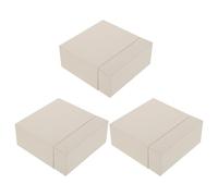 Kichvoe 3pcs Paper Drawer Jewelry Box Festival Gift Wrapping Boxes Candy Weeding Party Favors Case Jewelry Packaging Case for Necklace Earring Bracelets