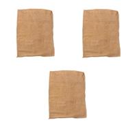 Kichvoe 3pcs Reusable Linen Woven Bags for Food Storage and Transport, Multi-Functional Portable Potato and Onion Storage Pouches with Simple Design for Family Use