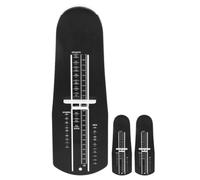 Kichvoe 3pcs Shoe Measuring Device Shoe Sizer Foot Measuring Ruler, Black Plastic, Quick Foot Measurement, and Infants