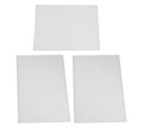 Kichvoe 3pcs Silicone Writing Board Placemat Casting Mold for DIY Crafts Non-Stick Multi-Function Resin Mold Suitable for Home and Family Gathering