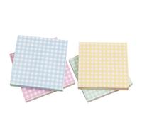 Kichvoe 4 Books Memo Pads Schedule Planning Pads 60 Sheets Per Book High Durability Tearable Design Assorted Colour Paper for Offices and Schools Assorted style