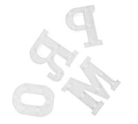 Kichvoe 4pcs LED Alphabet Letter Prom Lights Warm White Battery Operated Small Night Light for Party and Festival Decoration