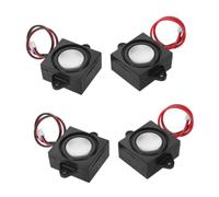 Kichvoe 4pcs Mini Speaker 4 Ohm 3w Full Range for Audio and Alarm Systems