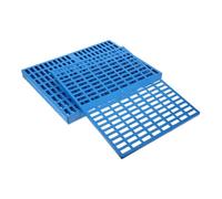 Kichvoe 4pcs Reusable Plastic Rabbit Cage Foot Cushions for Small Animals with Supple Design, Ensuring a Clean Environment, Suitable for Puppy and Chinchilla Use in Bathroom or Kitchen