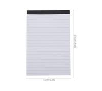 Kichvoe 5 Books A5 Office Message Notepads 25 Sheets Paper Tear off Not Easy to Scratch Not Easy to Penetrate Multipurpose Memo Pads for Staff and Officers Office Use