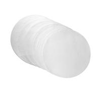 Kichvoe 500pcs White Round Baking Paper Sheets for Cookie Baking Parchment Paper Greaseproof Heat Resistant Up to Food Grade Silicone Coated Non Stick Bakeware Accessory