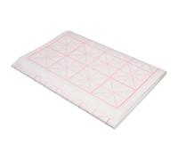 Kichvoe 50pcs Chinese Calligraphy Xuan Paper with 7.5cm Rice Grid Pattern, Excellent Toughness and Resistant to Yellowing for Artistic Creations and Calligraphy Practice Beginners