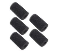 Kichvoe 5pcs Black Sponge Filter Covers for Aquariums and Fish Tanks Pre-filter Sponge Sleeves Designed to Extend Filter Usage Time and Reduce Clogging and Shrimp Protection