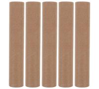 Kichvoe 5pcs Kraft Paper round Cardboard Tubes for Poster Shipping and Artwork Storage, Easy to Carry with High Durability, Sleek Minimalist Design for Artists and Professionals