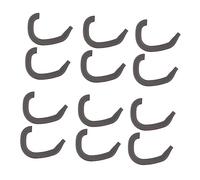Kichvoe 6 Pairs Ear Correctors Comfortable External Auricle Support for Newborns Lightweight Protruding Ear Fixers Safe and Practical for Deformed Black