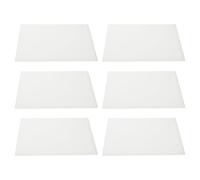 Kichvoe 6pcs Flower Press Sponge Set for DIY Floral Embossing and Dried Flower Pressing, Water Absorbent White Sponge Preserves Natural Shape of Petals, for Creative Process and Home Decor