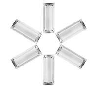 Kichvoe 6pcs Recessed Pull Handle for Drawer and Metal Filing Cabinet, Aluminium Alloy Concealed Handle with Sleek Rectangular Design, Easy Installation, Modern Minimalist Style