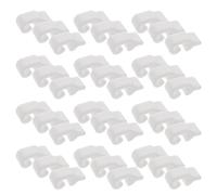 Kichvoe 80pcs Cage Connector Clips for Wire Mesh Panels Grid Panel Connectors for Shoe Cabinets Wardrobes Storage Cubes Discreet Cage Door Latch Fasteners for DIY Assembly