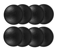 Kichvoe 8pcs Mm Diameter Speaker Dust Cover for Subwoofers, Black Cloth Dome Design with Universal Compatibility, Precise Fit for Speaker Repair and Recording Studios, for Audio