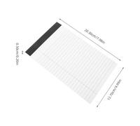 Kichvoe A5 Lined Legal Notepads Multipack 8 Books with 50 Sheets Each, White Paper Memo Pads Tearable and Easy to Use for Office and Everyday Notes
