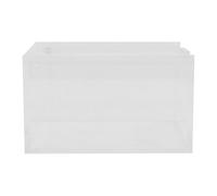 Kichvoe Acrylic Reptile Feeding Box Leak-proof One-piece Terrarium 10.3x8.3x6cm for Spiders Arachnids Small Pet Breeding Habitat
