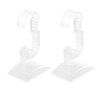 Kichvoe Adjustable Acrylic Watch Display Stand C-Shape Holder Compact Jewelry Organizer for Office, Retail, and Photography Scenes