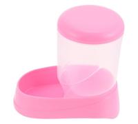 Kichvoe Automatic Feeder Large Capacity Plastic Anti-turning Food Dispenser Fully Washable Easy to Assemble Beautiful Appearance Simple Design for Little Pets Hamster