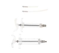 Kichvoe Baby Bird Feeding Syringe Parrot Feeder Hand Feeding Tube Stainless Steel Plastic Easy to Use Portable for Sick Birds