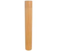 Kichvoe Bamboo Document Tube with Secure Seal and Seamless Interior Cylindrical Multipurpose Certificate Storage Tube for Office Paperwork and Longdistance Postal Shipping