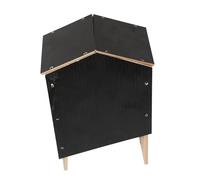 Kichvoe Bat Shelter Wooden Bat House for Outdoor Courtyard Multi Functional Hanging Pet House for Easy Installation