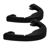 Kichvoe Black Arc-shaped Skateboard and Snowboard Edge Protection Strip with Easy Installation, Seamless Shock Absorbing Bumper Guard, for Snowboarders the Go