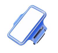 Kichvoe Blue Film Bag Running Neoprene Phone Arm with Adjustable Strap and Touchable Screen for Storage of Outdoor Sports Keys and Money
