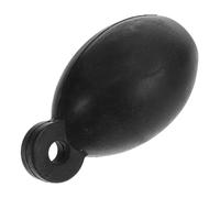 Kichvoe Boat Anchor Buoy Dock Bumper Rubber Black Compact Boat Docking Protector Ball
