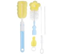 Kichvoe Bottle Lightweight Pp Independent Brush Material Socket Cleaning Holder and Drying Rack Set with Tools for Storage and Draining