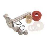 Kichvoe Bread Machine Quick Replacement Repair Kit with Mixing Shaft and Snap Ring, Metal and Plastic Replacement Parts to Appliance Reliability for Home Kitchen Use