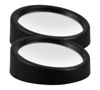 Kichvoe Car Blind Spot Mirrors 1 Pair Small round Wide Angle Rearview Auxiliary Mirrors Adjustable Glass for Vehicle Safety and Parking Assistance