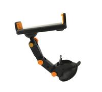 Kichvoe Car Mounted Mobile Phone Holder and Non- Feet with Adjustable Rotation and Tablet Computer Stand Abs Material Compact Design for Window Use