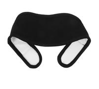 Kichvoe Castor Oil Pack Neck Wrap Black Soft Synthetic Fabric Portable Essential Oil Neck Care for Thyroid Support