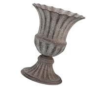 Kichvoe Cemetery Vase for Flowers Sturdy Iron Flower Holder for Grave Decoration Weddings and Garden Parties Versatile Memorial Planter for Indoor Outdoor Use