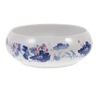 Kichvoe Ceramic Brush Washer for Calligraphy Art Simple and Exquisitely Made Brush Washing Basin Cup Colour Not Easy to Peel