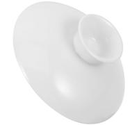 Kichvoe Ceramic Tea Cup Lid 8.2cm Pure White Lid Holder Universal Replacement for Teapot Kettle Accessories Tea Set Supplies