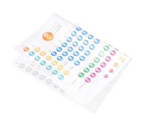 Kichvoe Chemistry Periodic Table Poster for School Use, Assorted Colour Paper Material, Helping Students Learn Elements and Improving Comprehension with A Modern, Eye-catching Design