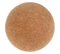 Kichvoe Cork Massage Ball for Muscle Relaxation and Wellness Routine Small Brown Cork Yoga Ball for Exercising and Foot Massage for Muscle