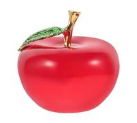 Kichvoe Crystal Ornament 2-Inch Fruit Sculpture Car Interior Decor Christmas Dashboard Decoration Home Table Display