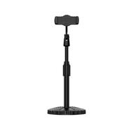 Kichvoe Desktop Invisible Phone Holder Practical Cellphone Stand Sturdy Plastic Telescopic Design for Live Streaming and Network Class