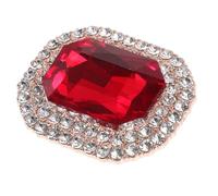 Kichvoe Detachable Rhinestones Shoe Clip with Inlaid Design Alloy Material Charm for Wedding Accessories for Women High Heels and Bridal Shoes