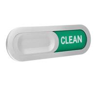 Kichvoe Dishwasher Magnet Indicator with Smooth Sliding Function, Acrylic and Abs Material, Sticks onto Metal Surface, Teaches Clean and Dirty Difference, for Kitchen Dishwasher Use